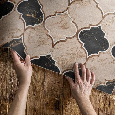 Buitenkleed Arabesque marmermozaïek Marokkaanse stijl