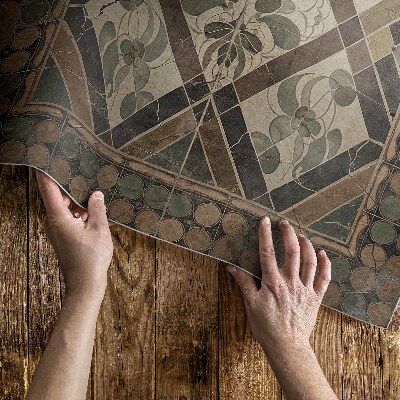 Tuinkleed Vintage patroon met bloemenpatronen