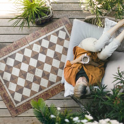 Buitenkleed Art Deco tegels