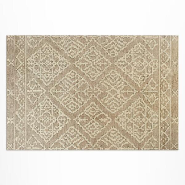 Buiten tapijt Eenvoudige Azteekse motieven in een klassieke vorm