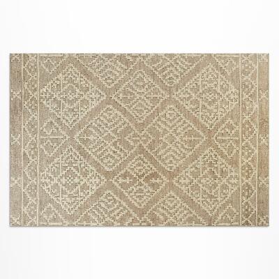 Buiten tapijt Eenvoudige Azteekse motieven in een klassieke vorm