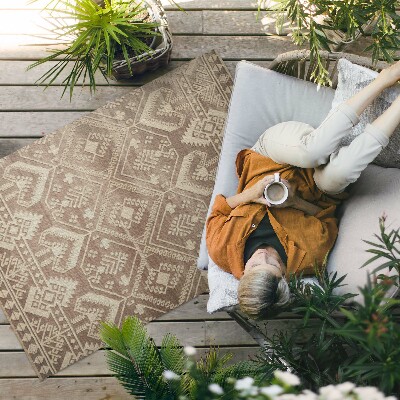 Buitenkleed Oude inspiraties in Azteekse patronen