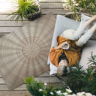 Buitenkleed Rieten vlechtwerk