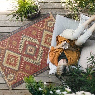 Buitenkleed Harmonie van Azteekse geometrische figuren