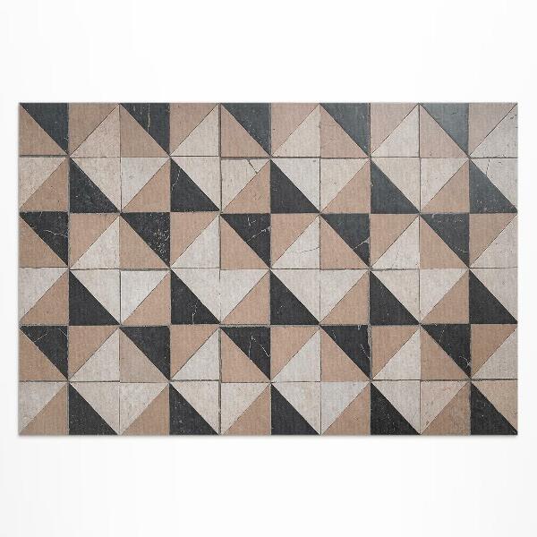 Buitenkleed Traditioneel mozaïek van een oud huurhuis