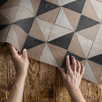 Buitenkleed Traditioneel mozaïek van een oud huurhuis