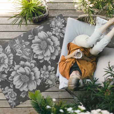 Tuinkleed Subtiele bloemenaccenten