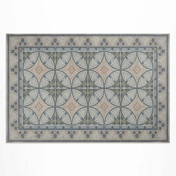 Buiten tapijt Vintage keramische tegelmozaïek