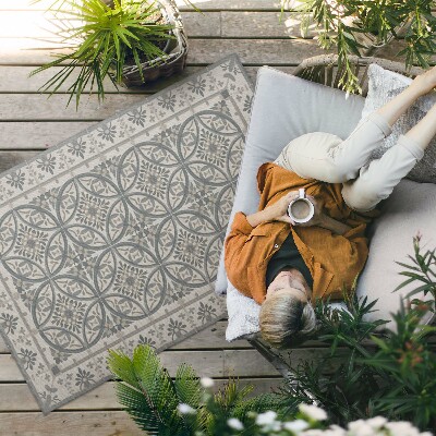 Tuinkleed Geometrische herinneringen