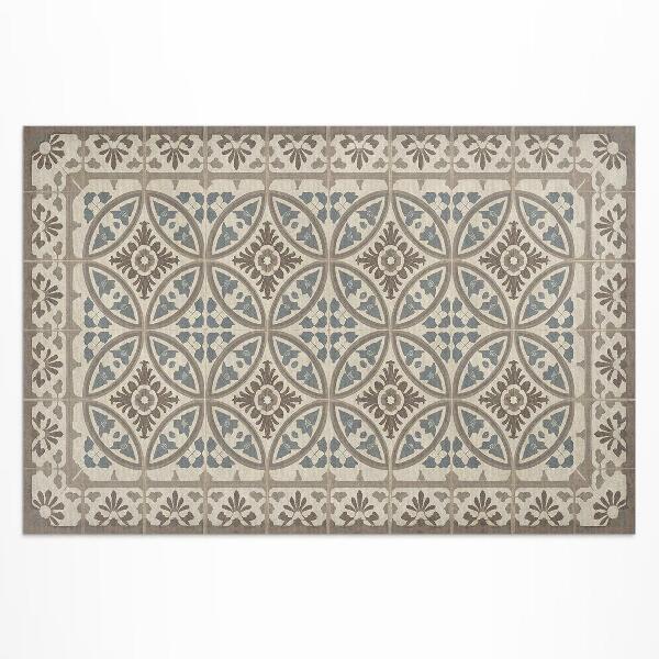 Buiten tapijt Boho geometrische compositie