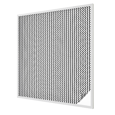 Privacy folie raam Zigzagpatroon