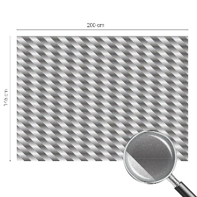 Zelfklevende raamfolie glas in lood Geometrische strepen