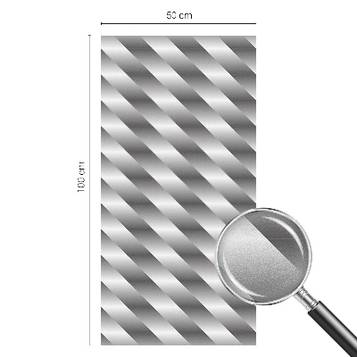 Zelfklevende raamfolie glas in lood Geometrische strepen