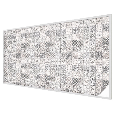 Glas in lood raamfolie Tegelpatronen