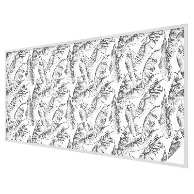 Glas in lood folie voor raam Tropische bladeren