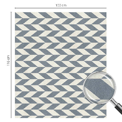 Zelfklevende raamfolie glas in lood Geometrische illusie