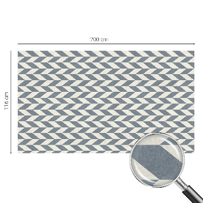 Zelfklevende raamfolie glas in lood Geometrische illusie