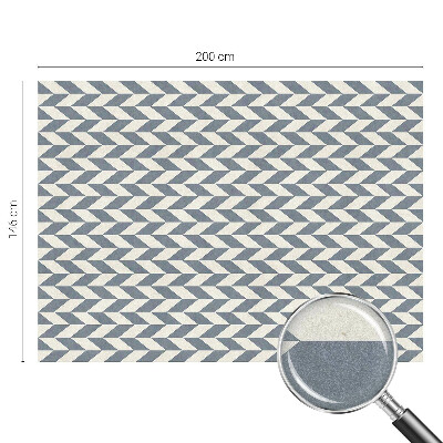 Zelfklevende raamfolie glas in lood Geometrische illusie