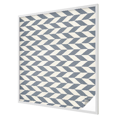 Zelfklevende raamfolie glas in lood Geometrische illusie