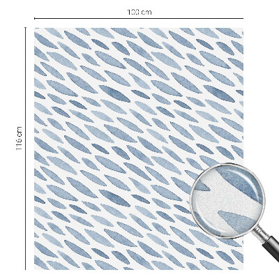 Privacy folie raam Blauwe strepen