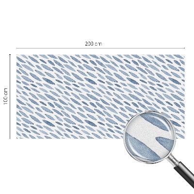 Privacy folie raam Blauwe strepen