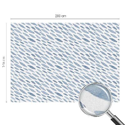 Privacy folie raam Blauwe strepen