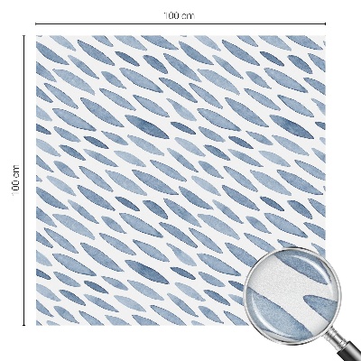 Privacy folie raam Blauwe strepen