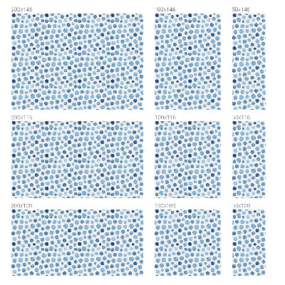 Glas in lood folie voor raam Aquarelstippen