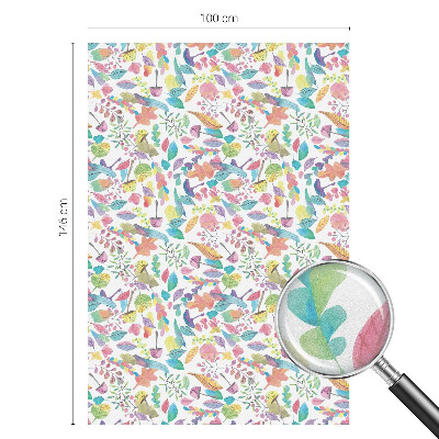 Privacy folie raam Kleurrijke compositie