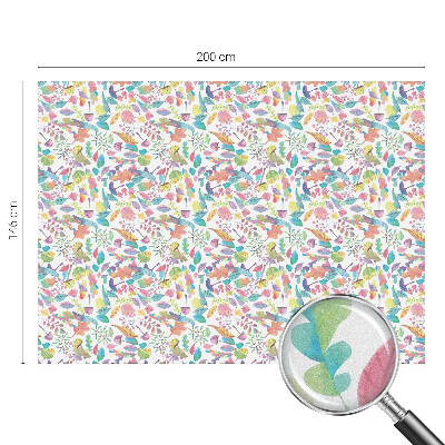 Privacy folie raam Kleurrijke compositie