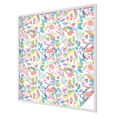 Privacy folie raam Kleurrijke compositie