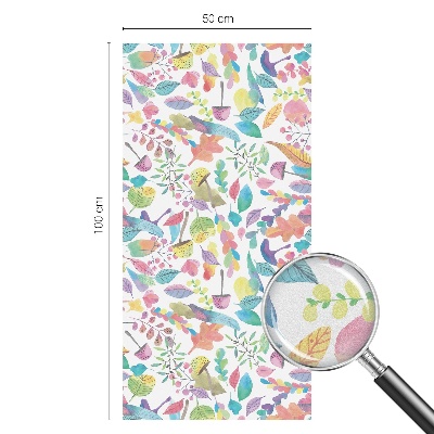 Privacy folie raam Kleurrijke compositie