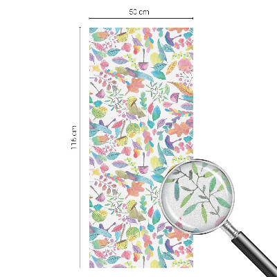 Privacy folie raam Kleurrijke compositie