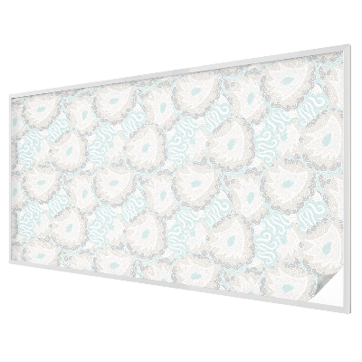 Zelfklevende raamfolie glas in lood Delicate veren