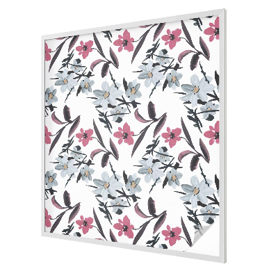 Glas in lood raamfolie Bloemenpatroon