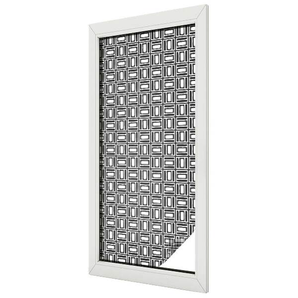 Glas in lood raamfolie Energetisch patroon