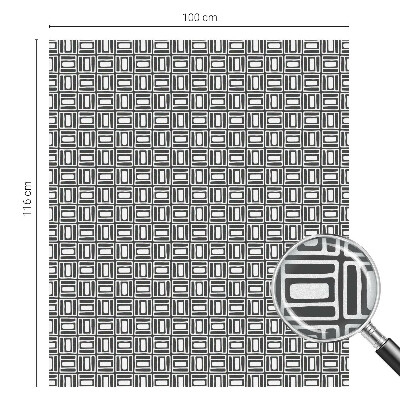 Glas in lood raamfolie Energetisch patroon