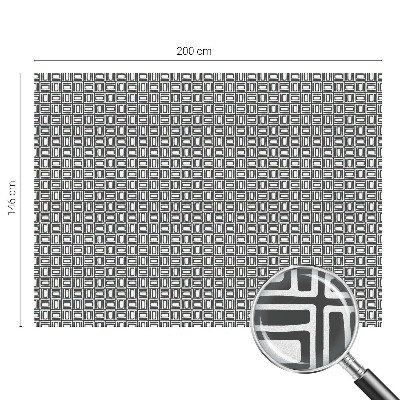 Glas in lood raamfolie Energetisch patroon