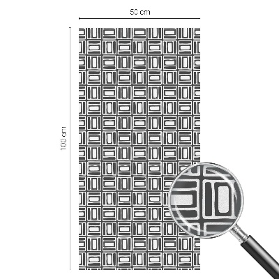 Glas in lood raamfolie Energetisch patroon