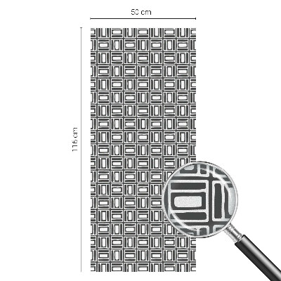 Glas in lood raamfolie Energetisch patroon