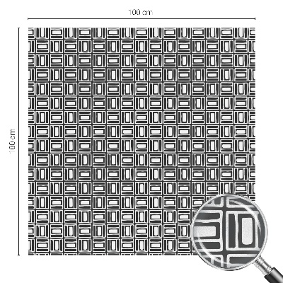 Glas in lood raamfolie Energetisch patroon