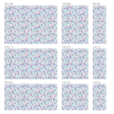 Zelfklevende raamfolie glas in lood Pastelstippen