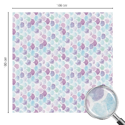 Zelfklevende raamfolie glas in lood Pastelstippen