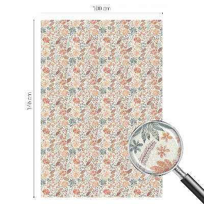 Glas in lood raamfolie Bloemstuk