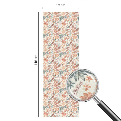 Glas in lood raamfolie Bloemstuk