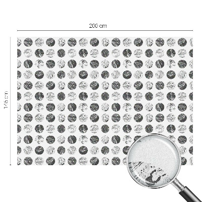 Glas in lood folie voor raam Marmeren elegantie