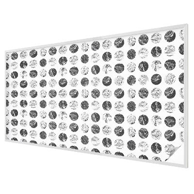 Glas in lood folie voor raam Marmeren elegantie