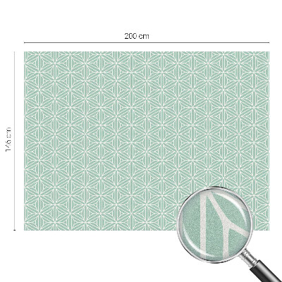 Glas in lood folie voor raam Harmonieuze structuur