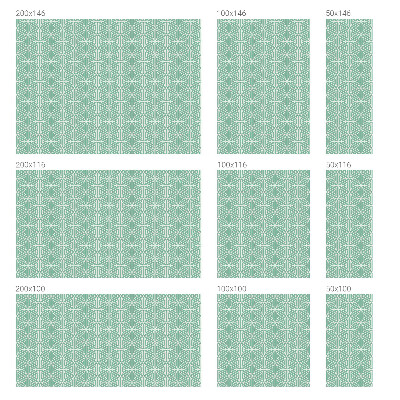 Glas in lood folie voor raam Harmonieuze structuur
