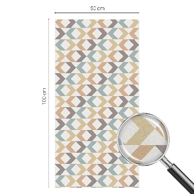 Glas in lood raamfolie Geometrische ruiten